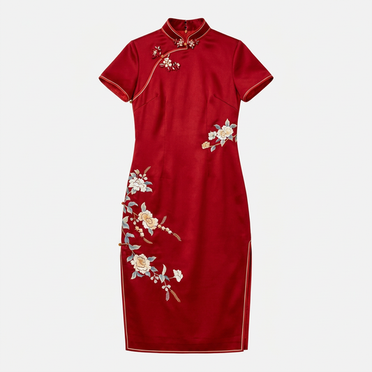 The Scent of Vermilion QiPao/Cheongsam