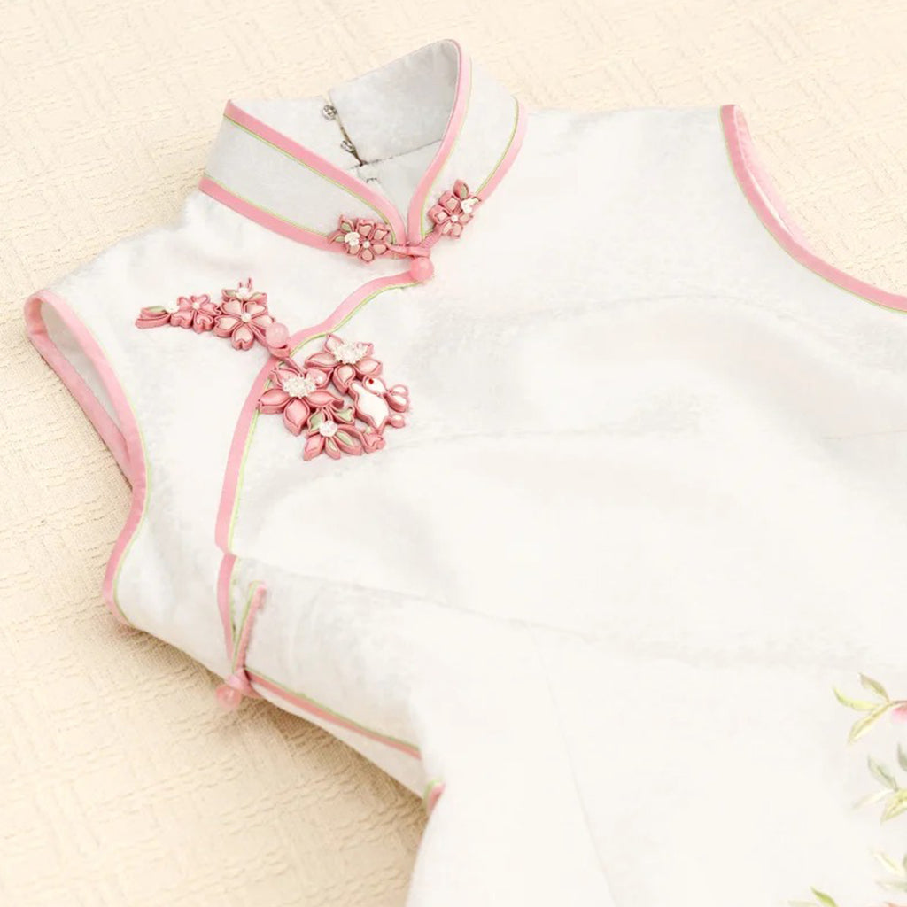 Peach Blossoming Fable QiPao/Cheongsam