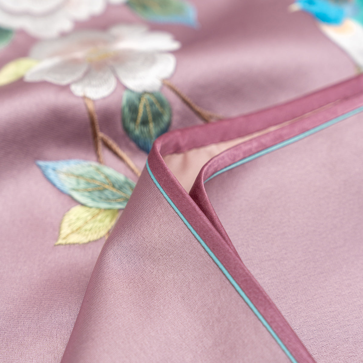 Sacred Bird & Red Camellia QiPao/Cheongsam