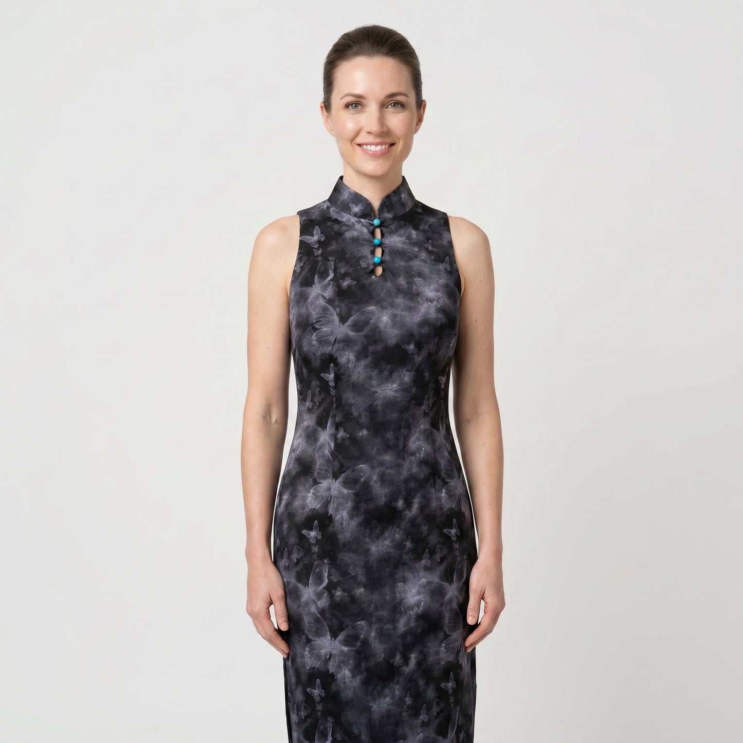 Misty Wings at Dawn QiPao/Cheongsam