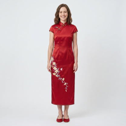 The Lily of Great Fortune  QiPao/Cheongsam