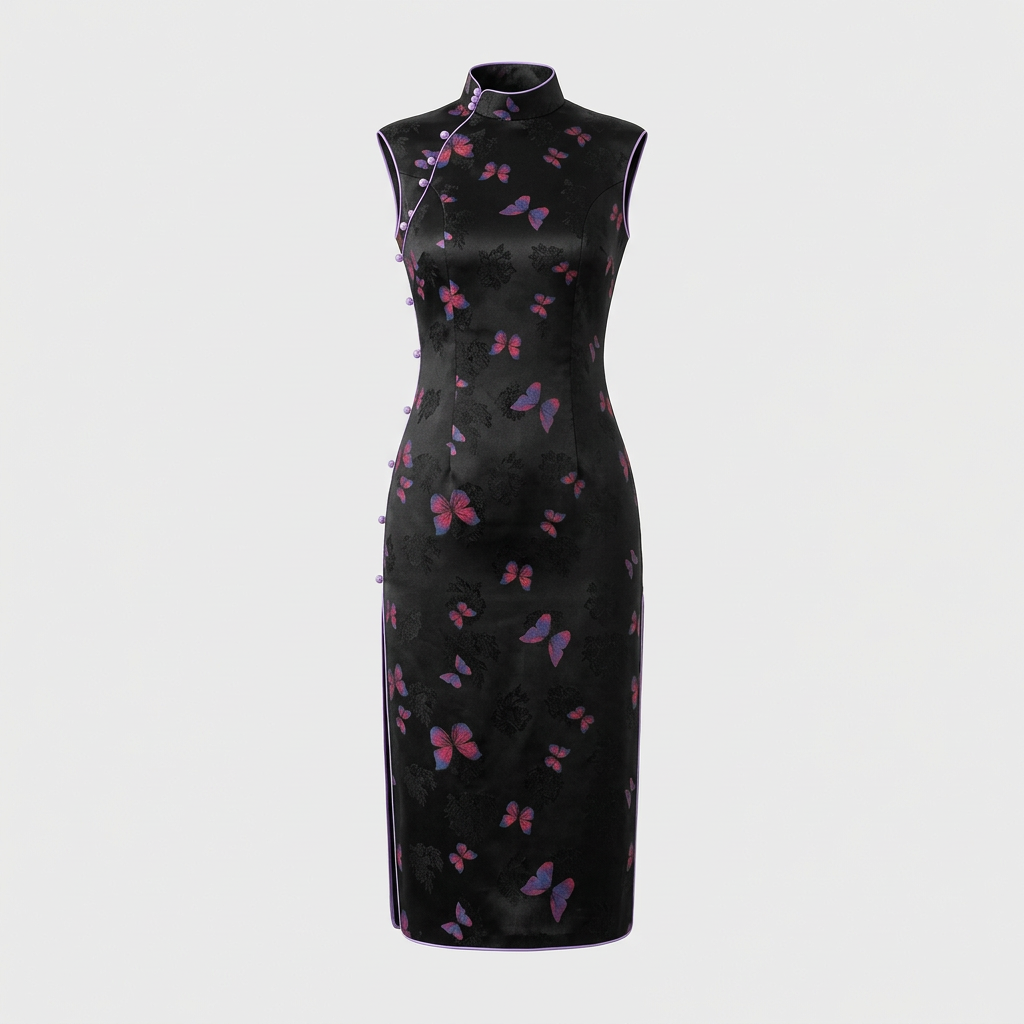 Weaver of Butterfly Dreams QiPao/Cheongsam