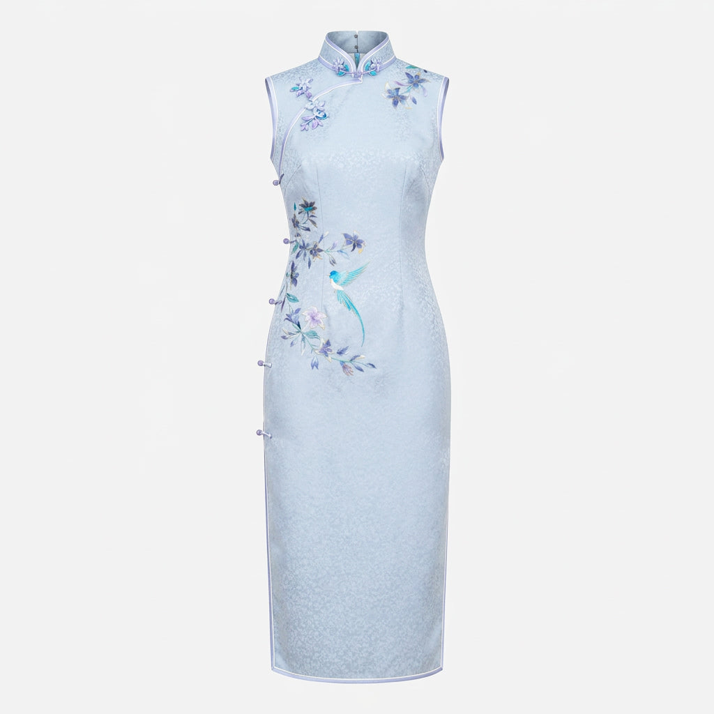 The Jade Lily Silhouette QiPao/Cheongsam