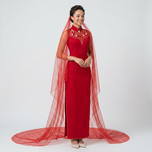 The Fawn in Scented Woods QiPao/Cheongsam