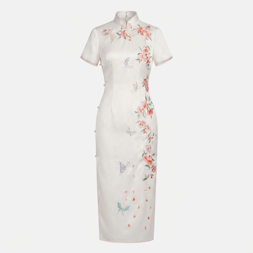 Pomegranate in the Moonlight QiPao/Cheongsam