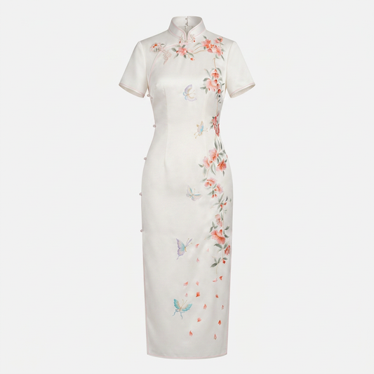 Pomegranate in the Moonlight QiPao/Cheongsam