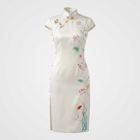 The Koi of Breeze & Moonlight QiPao/Cheongsam