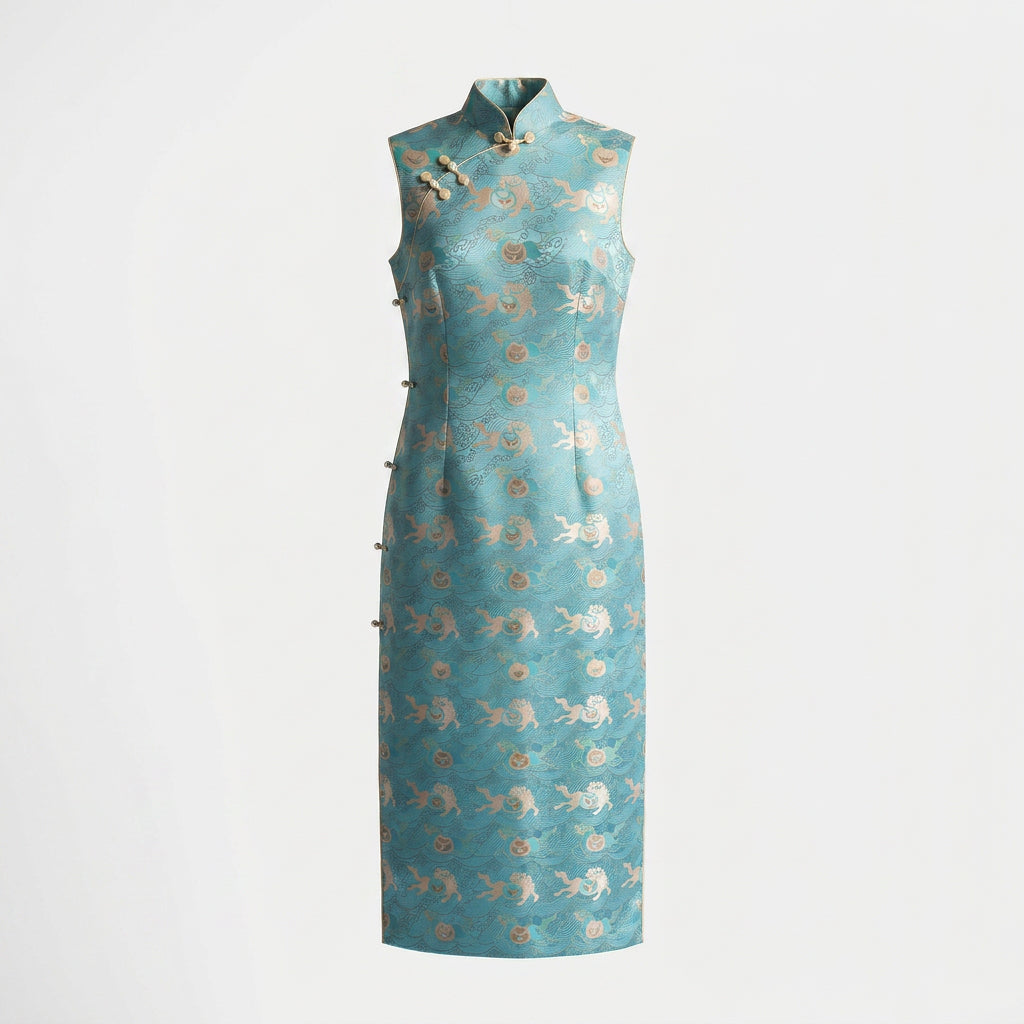 Swift Prosperity on Horseback QiPao/Cheongsam