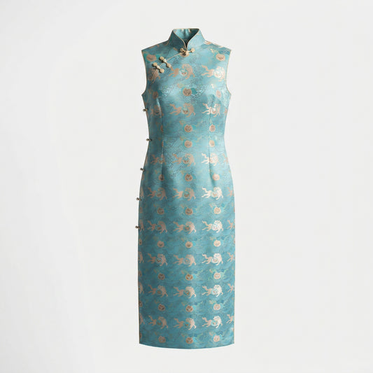 Swift Prosperity on Horseback QiPao/Cheongsam