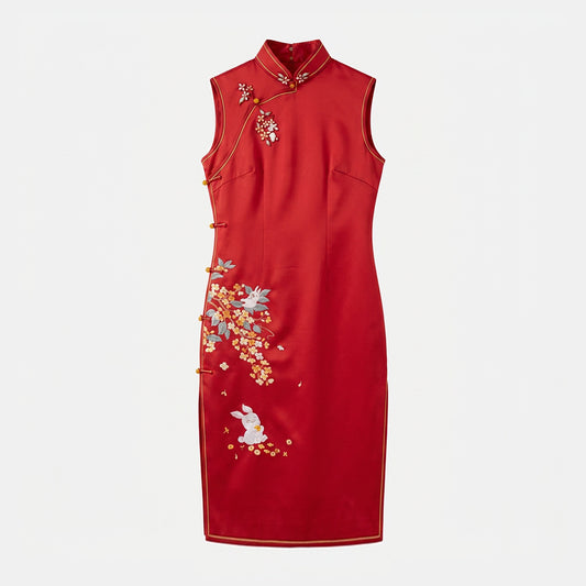 The Twin Golden Harbingers QiPao/Cheongsam