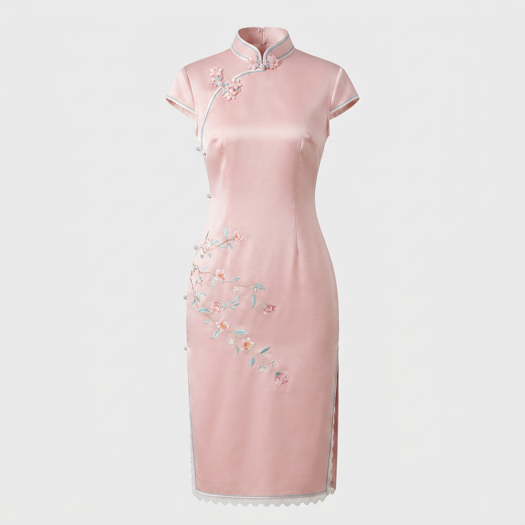 The Jasmine of Twin Souls QiPao/Cheongsam