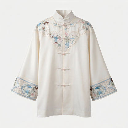 Spring View in the Secret Garden QiPao/Cheongsam