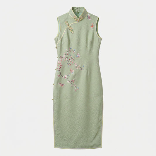 Apricot Bloom & Winged Grace	QiPao/Cheongsam