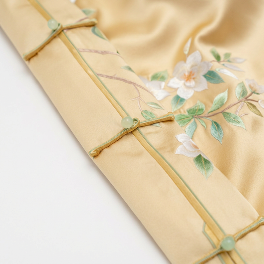 The Mythic Kylin & Gardenia QiPao/Cheongsam