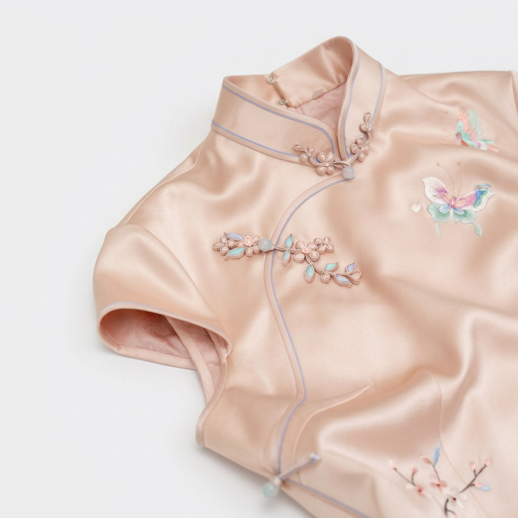 The Rosy Mist of Fortune QiPao/Cheongsam