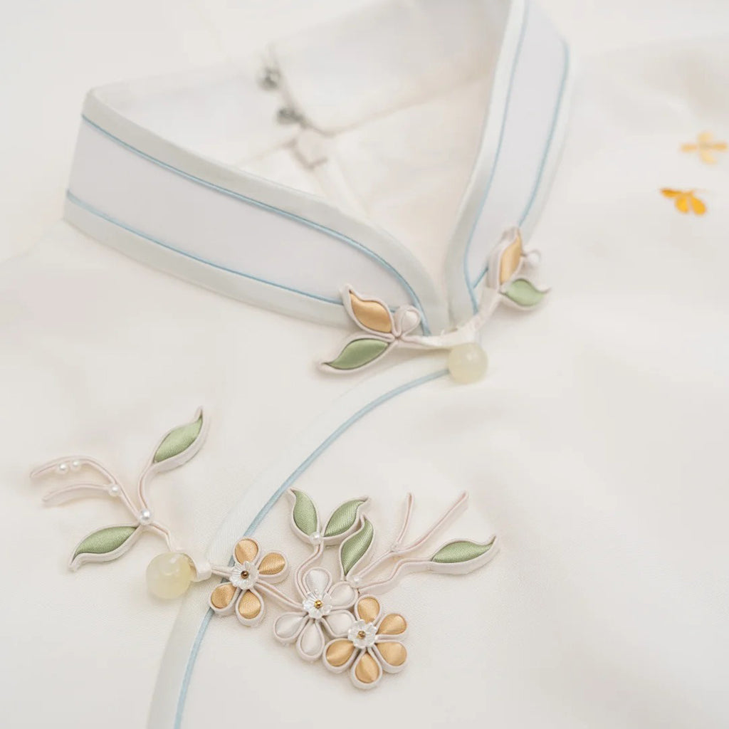 Golden Osmanthus QiPao/Cheongsam