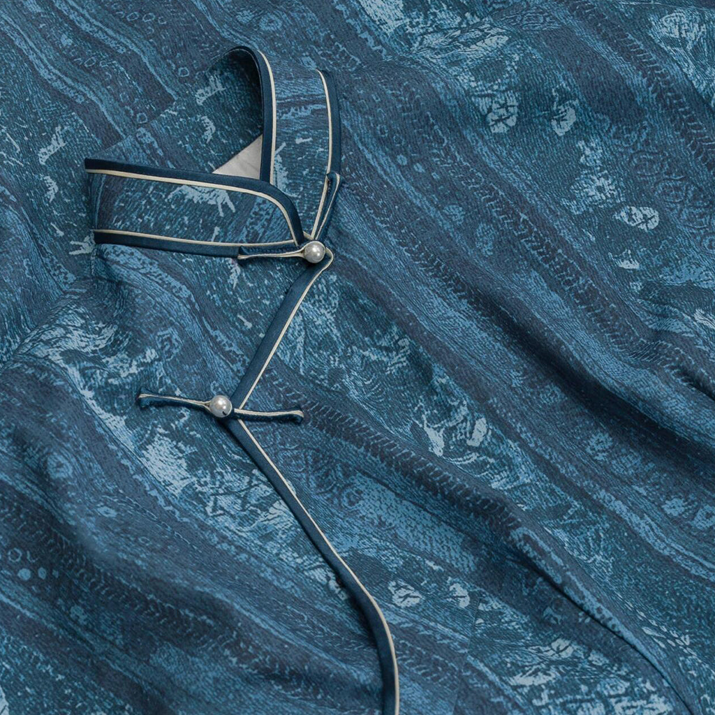 Indigo Ultramarine QiPao/Cheongsam
