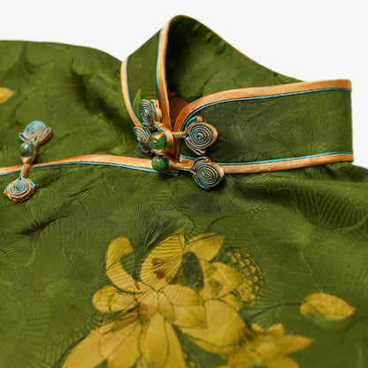 Painted Realms of Mountains and Rivers QiPao/Cheongsam
