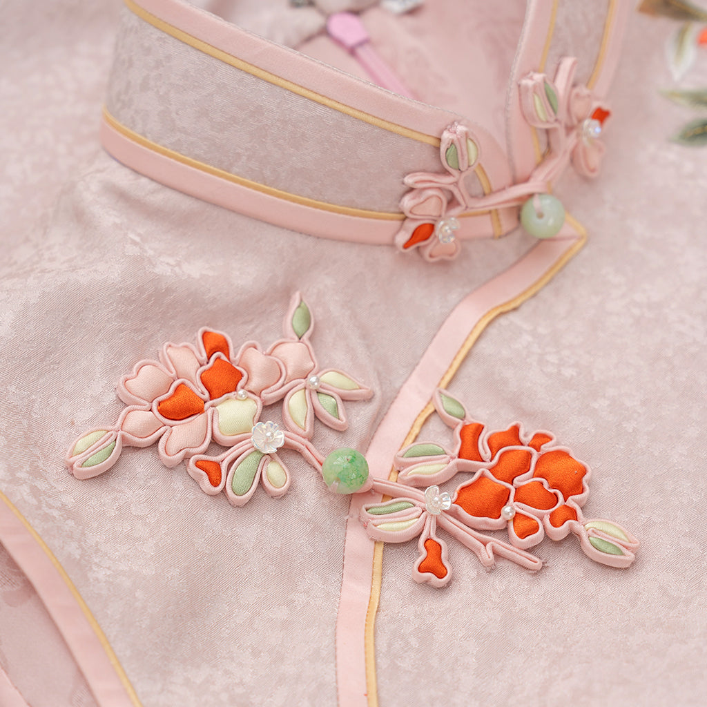 Pomegranate Blossom & Dancing Wings QiPao/Cheongsam