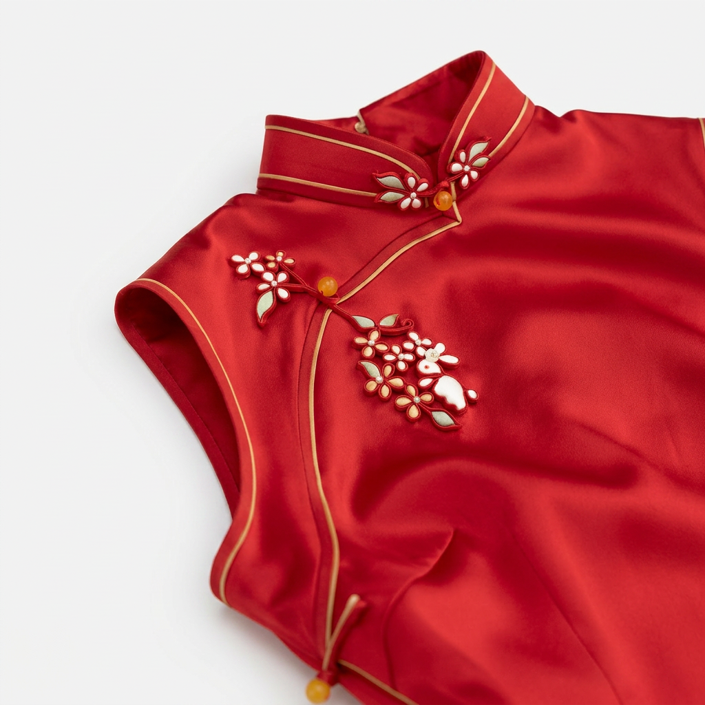 The Twin Golden Harbingers QiPao/Cheongsam