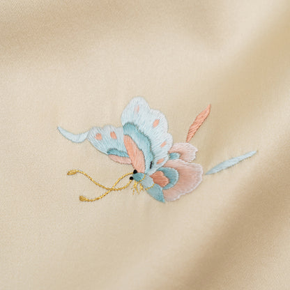 Golden Kaleidoscope of Butterflies QiPao/Cheongsam