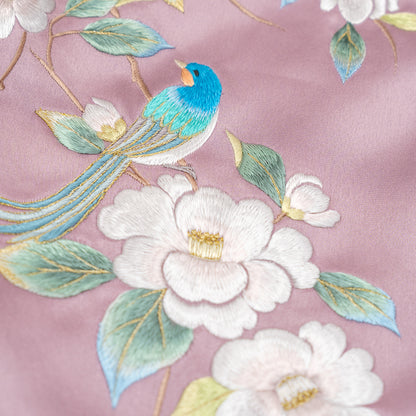 Sacred Bird & Red Camellia	QiPao/Cheongsam