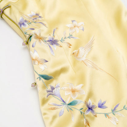 Golden Wind & Jade Dew QiPao/Cheongsam