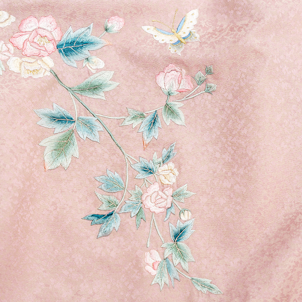 Hibiscus of the Golden Years QiPao/Cheongsam