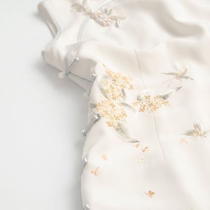 Golden Osmanthus QiPao/Cheongsam
