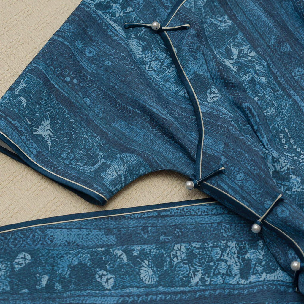 Indigo Ultramarine QiPao/Cheongsam