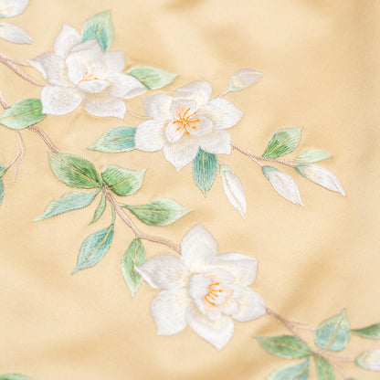 The Mythic Kylin & Gardenia QiPao/Cheongsam