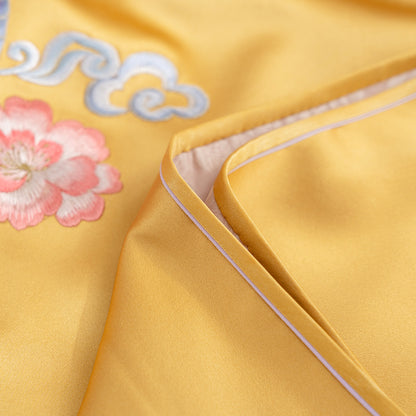 The Imperial Loong & Hibiscus  QiPao/Cheongsam