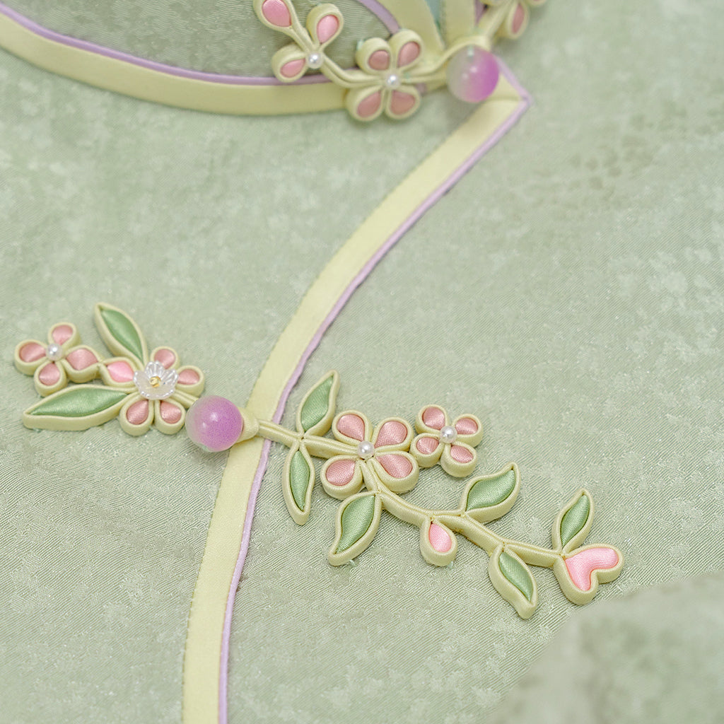 Apricot Bloom & Winged Grace	QiPao/Cheongsam