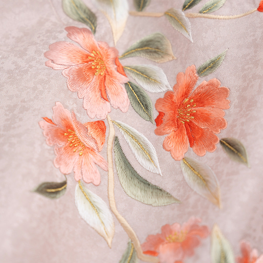 Pomegranate Blossom & Dancing Wings QiPao/Cheongsam