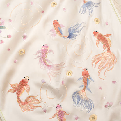 Opulence in the Crabapple Garden  QiPao/Cheongsam