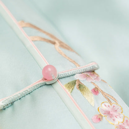 The Rabbit & Apricot Bloom QiPao/Cheongsam