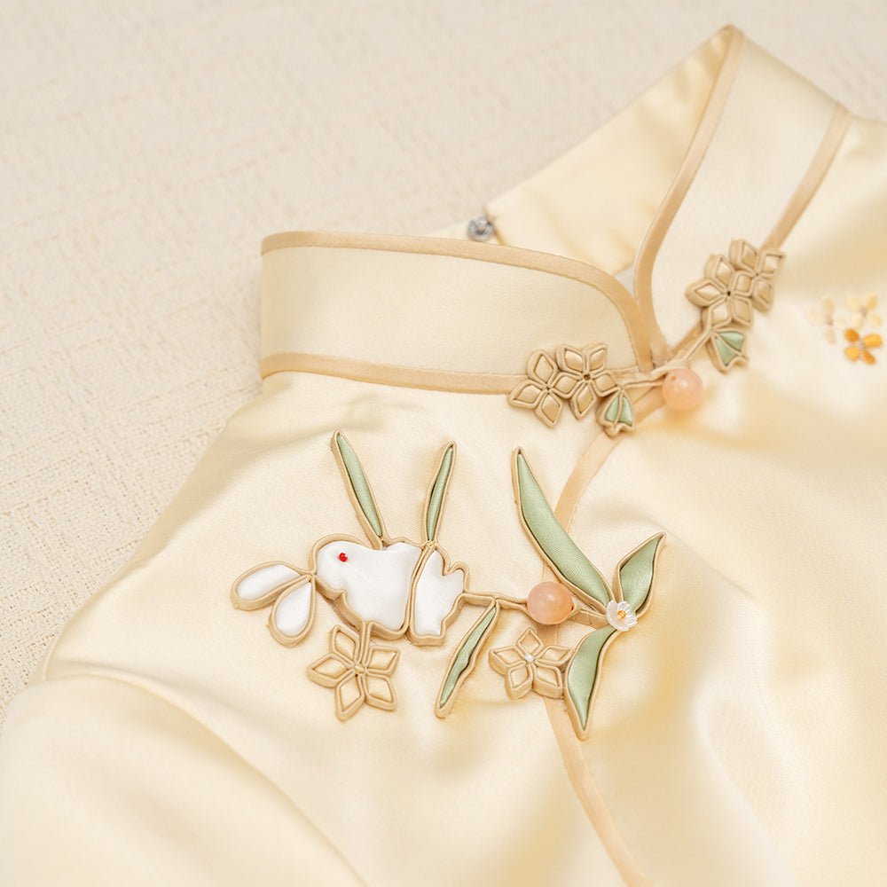 奶黄桂花兔·Golden Osmanthus Custard Bunny