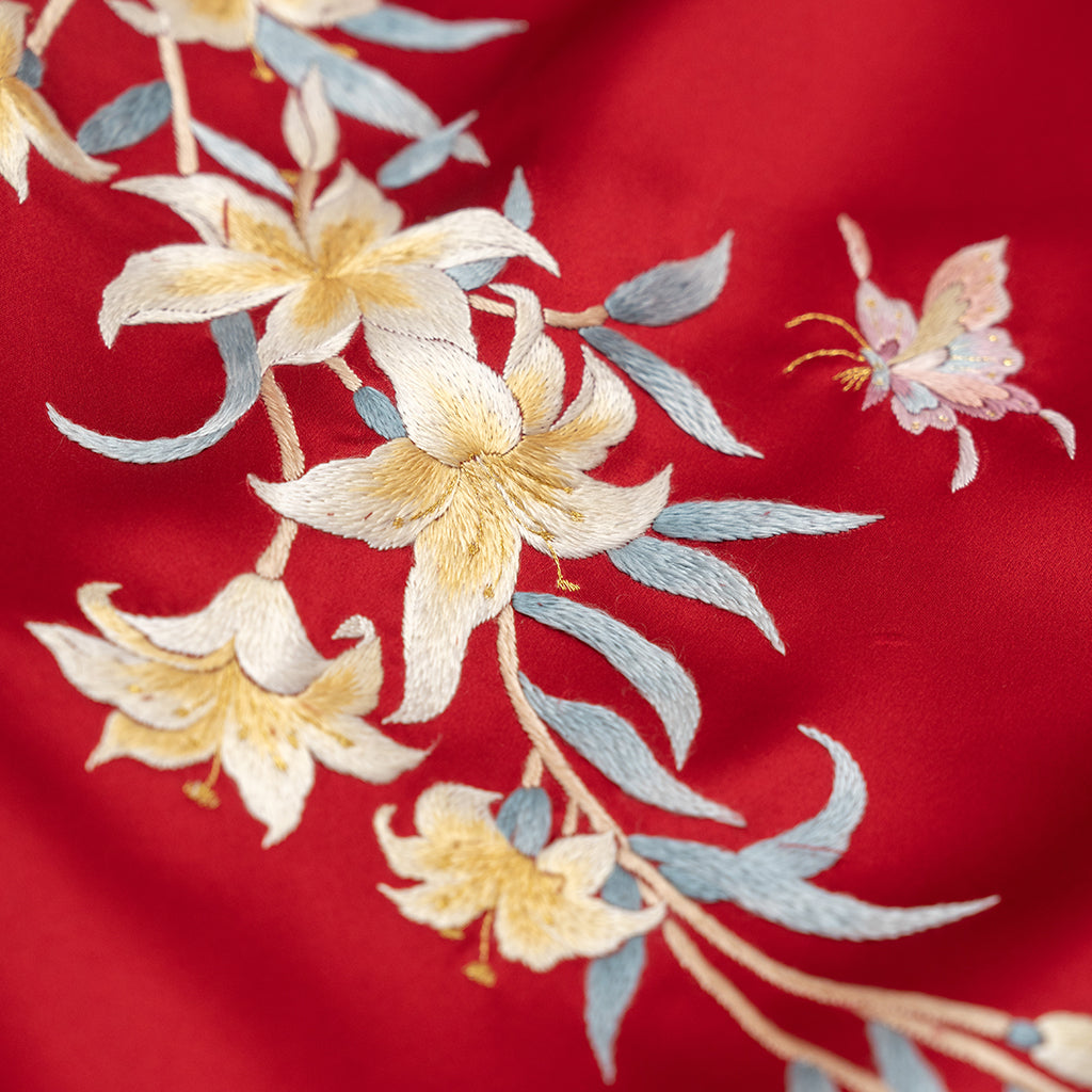 The Lily of Great Fortune  QiPao/Cheongsam