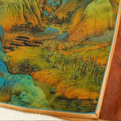 Painted Realms of Mountains and Rivers QiPao/Cheongsam