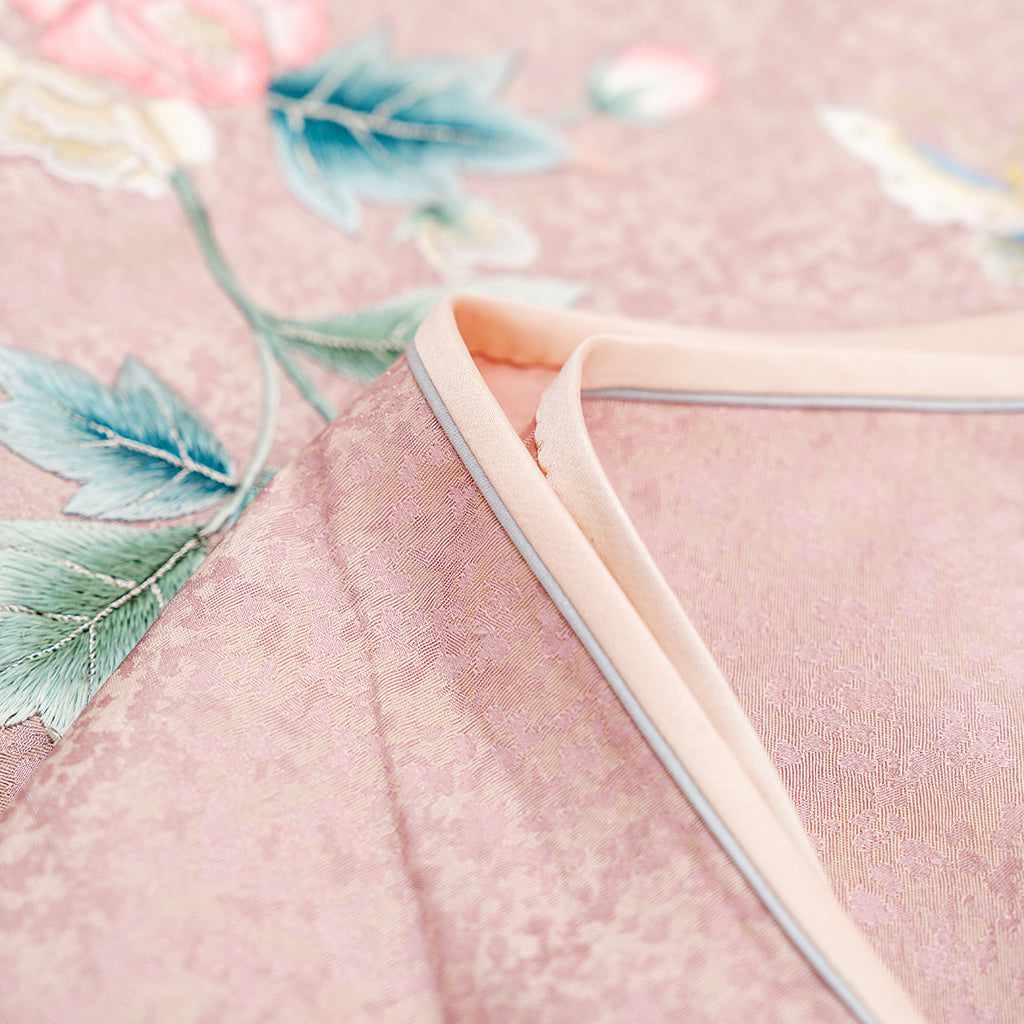 Hibiscus of the Golden Years QiPao/Cheongsam