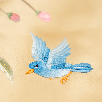 Begonia and the Songbird QiPao/Cheongsam