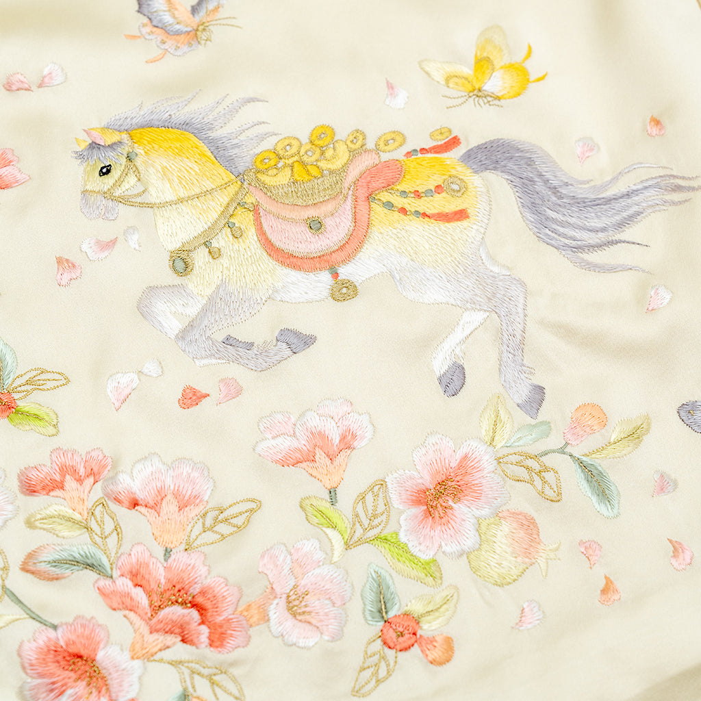 Blossoms in Every Step QiPao/Cheongsam