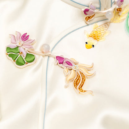 The Koi of Breeze & Moonlight QiPao/Cheongsam
