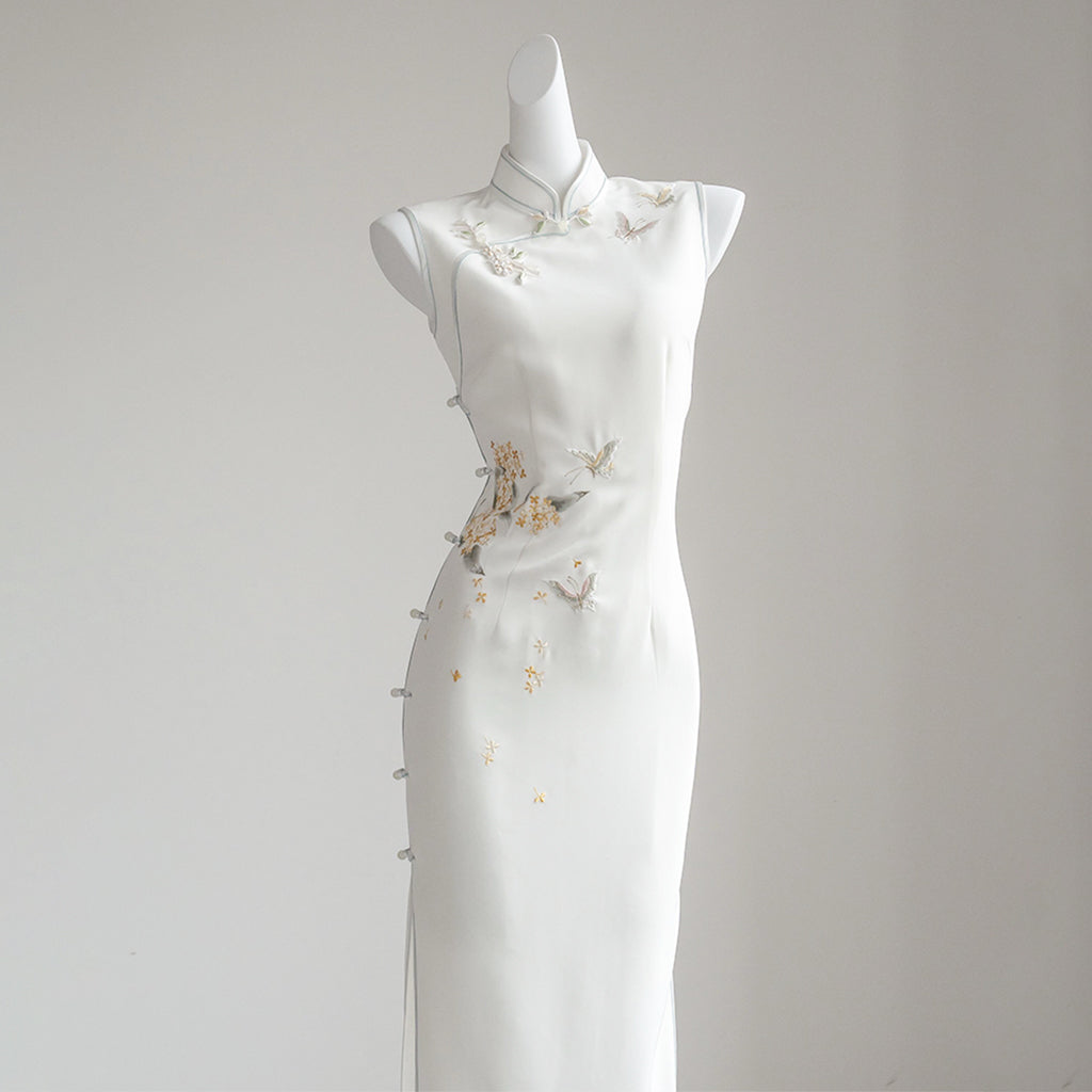 Golden Osmanthus QiPao/Cheongsam