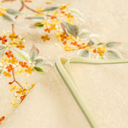 Fawn’s Leap in Crimson Osmanthus	QiPao/Cheongsam