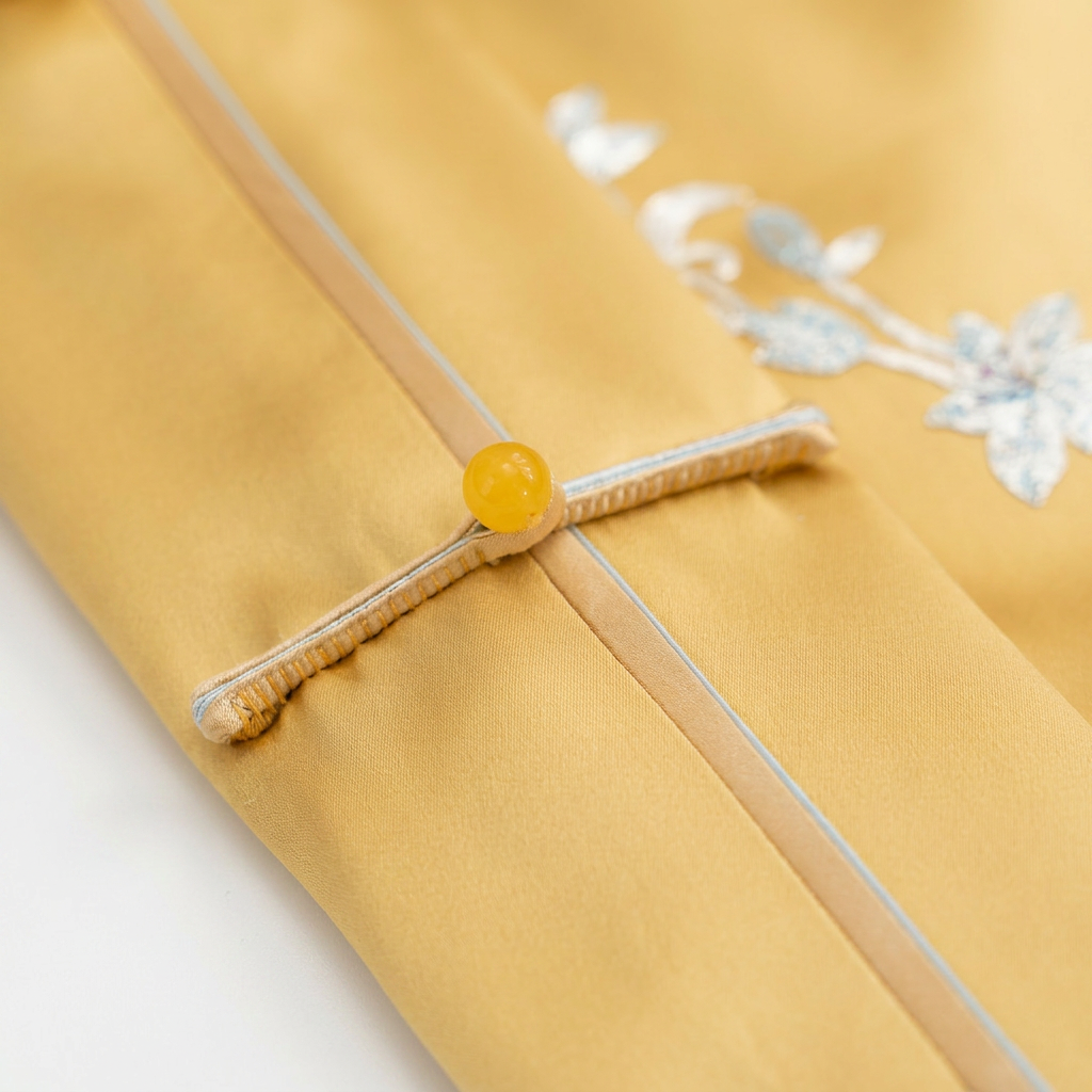 The Noble Gilded Lily QiPao/Cheongsam