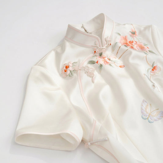 Pomegranate in the Moonlight QiPao/Cheongsam