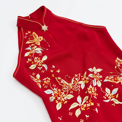 Moonlit Osmanthus & Butterfly QiPao/Cheongsam