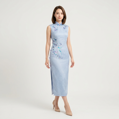 The Jade Lily Silhouette QiPao/Cheongsam