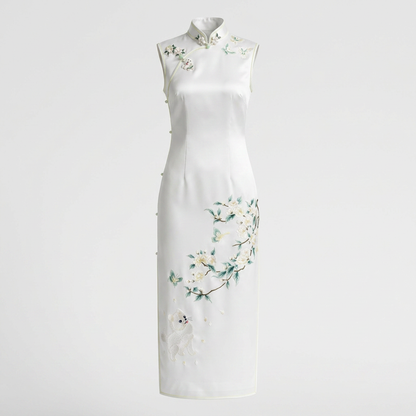 The Fragrant Puppy & Jasmine 	QiPao/Cheongsam